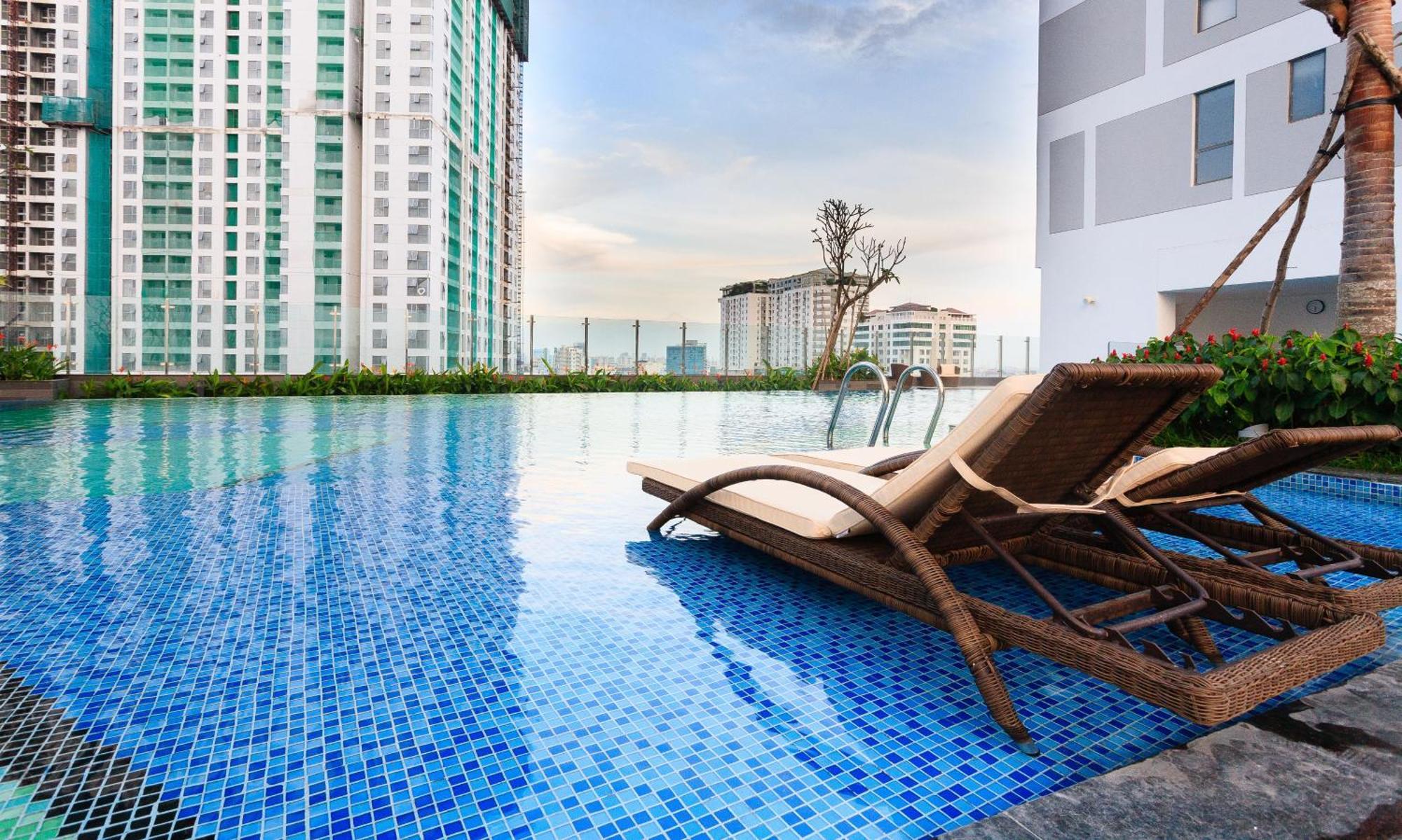 Yo'S Homes Rivergate Apartment Infinity Pool Near District 1 Ho Chi Minh-Byen Eksteriør billede