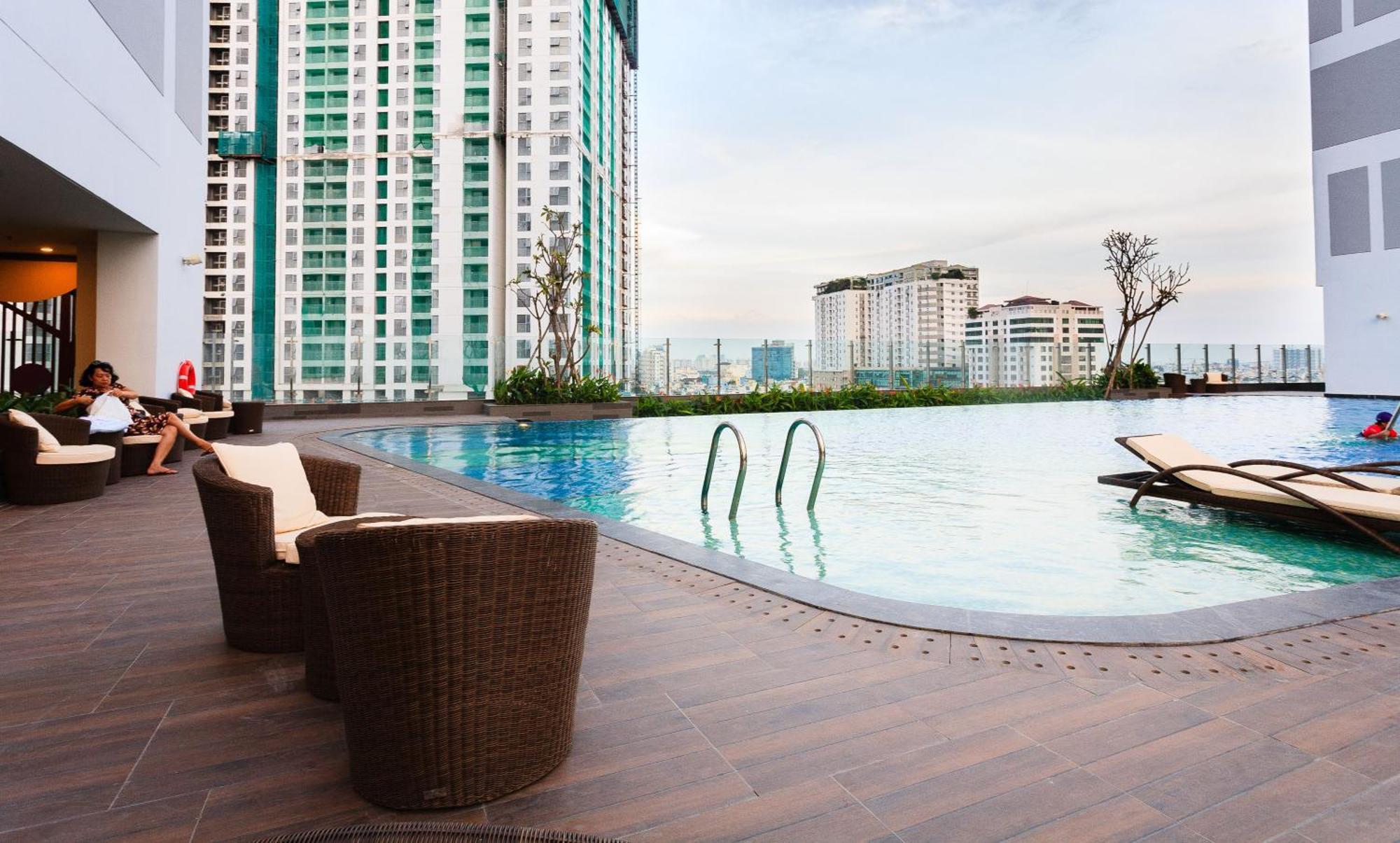 Yo'S Homes Rivergate Apartment Infinity Pool Near District 1 Ho Chi Minh-Byen Eksteriør billede