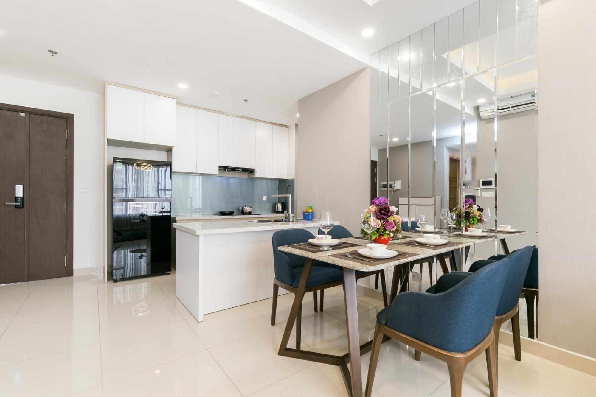 Yo'S Homes Rivergate Apartment Infinity Pool Near District 1 Ho Chi Minh-Byen Eksteriør billede